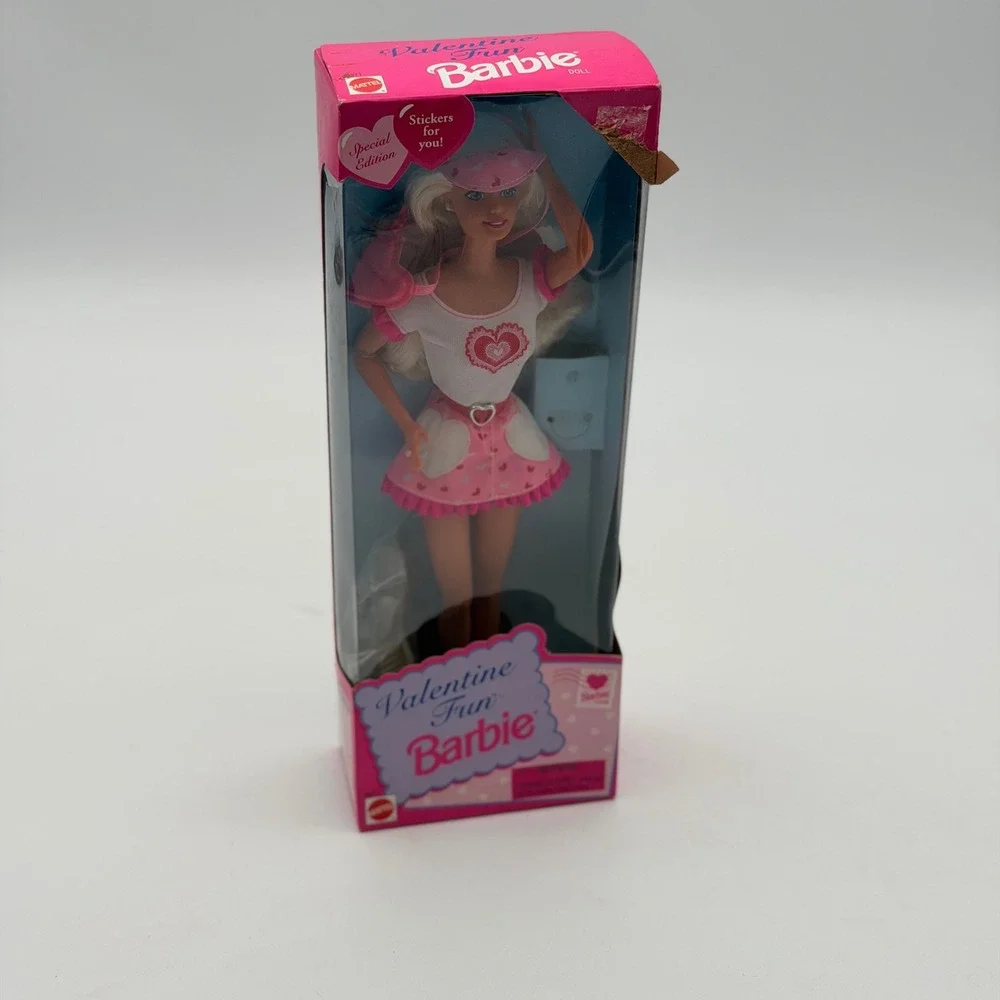 Mattel Valentine Fun Barbie Special Edition 1996 Vintage Doll 16311 NIB